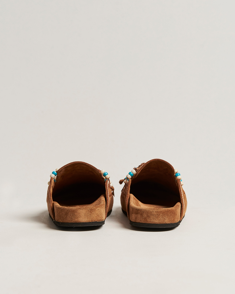 Mies | Alanui Salvation Mountain Mule Brown Suede | Alanui | Salvation Mountain Mule Brown Suede