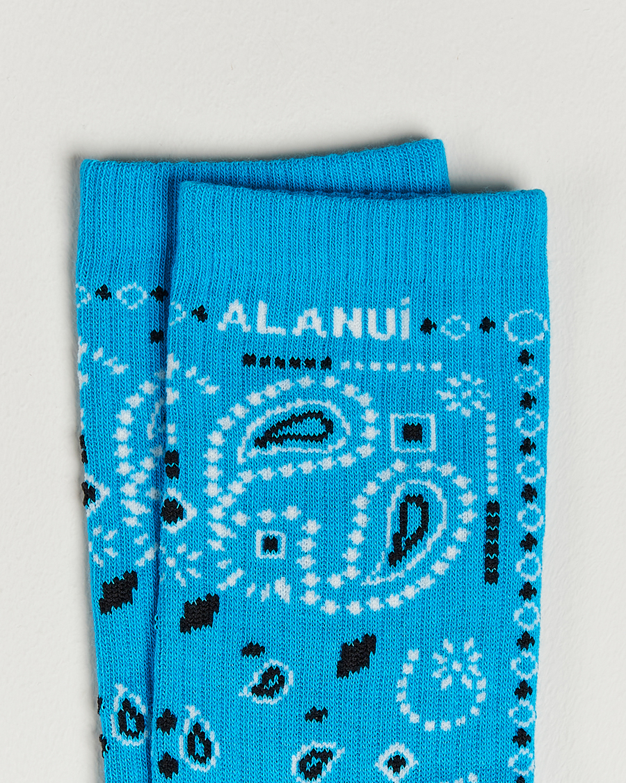 Mies | Alusvaatteet | Alanui | Bandana Socks Light Blue
