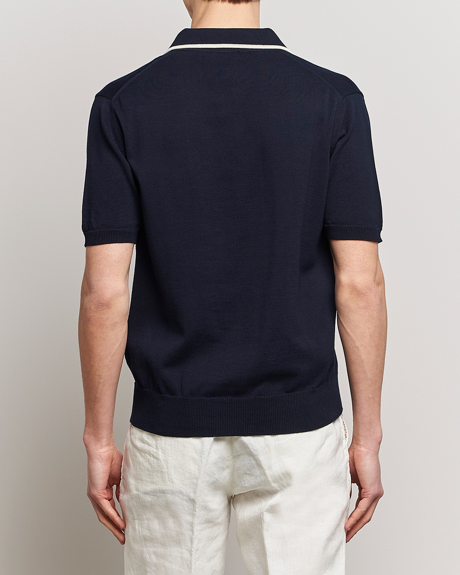 Mies | Pikeet | Altea | Short Sleeve Riviera Polo Navy
