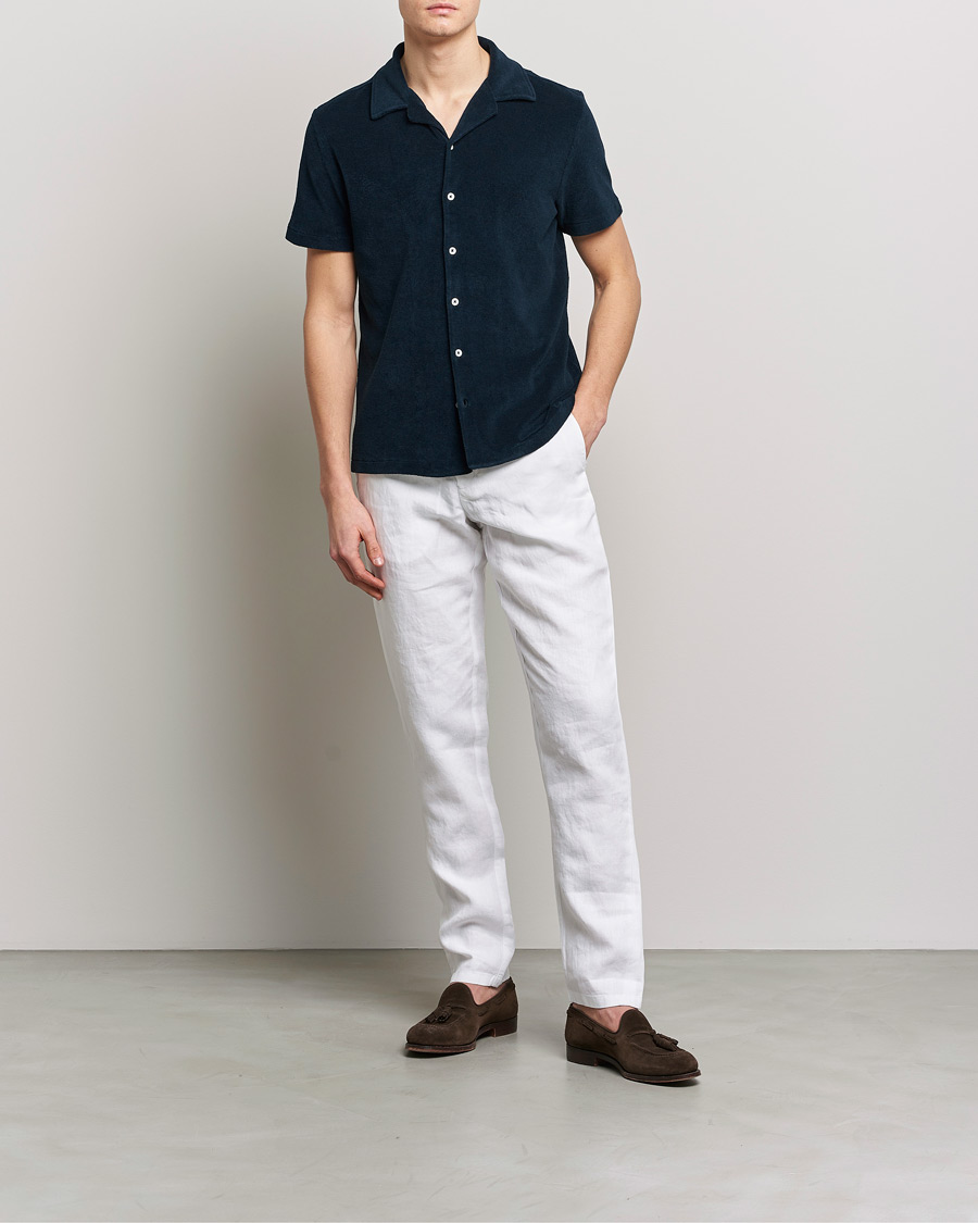Mies | Kauluspaidat | Altea | Terry Bowling Shirt Navy