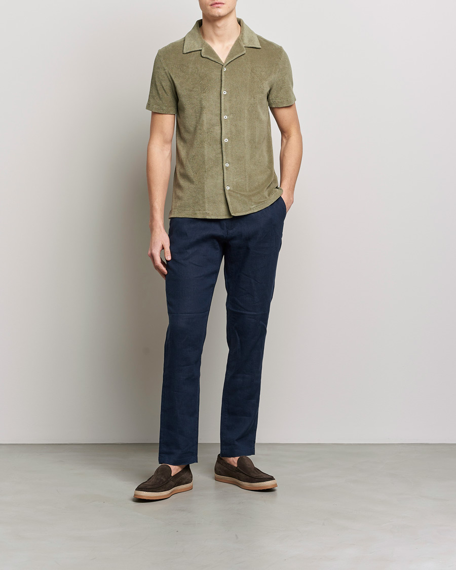 Mies | Kauluspaidat | Altea | Terry Bowling Shirt Olive