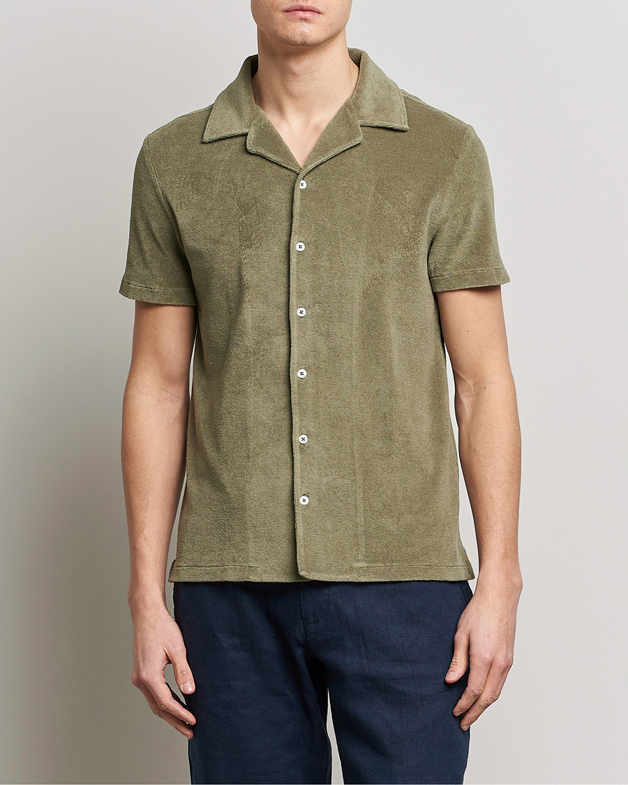 Mies | Terry | Altea | Terry Bowling Shirt Olive