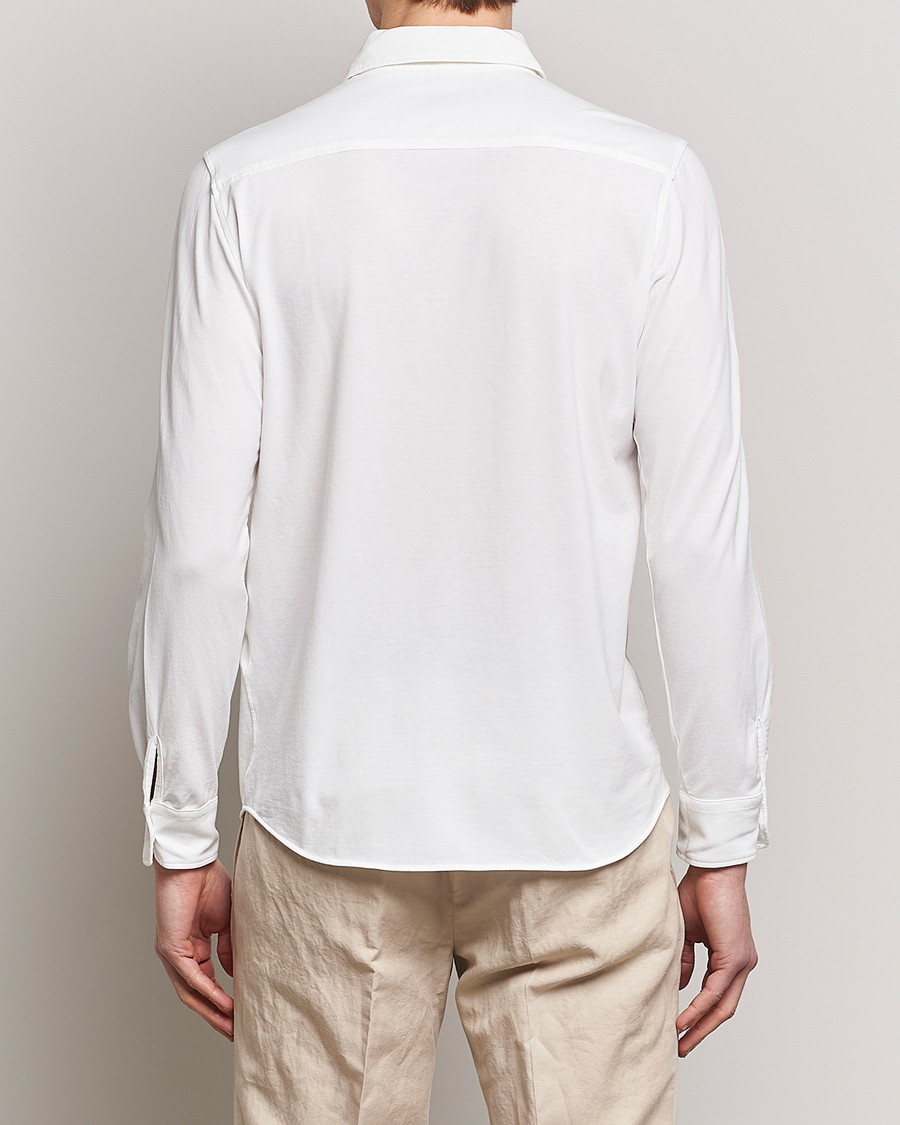Mies | Kauluspaidat | Altea | Jersey Stretch Shirt White