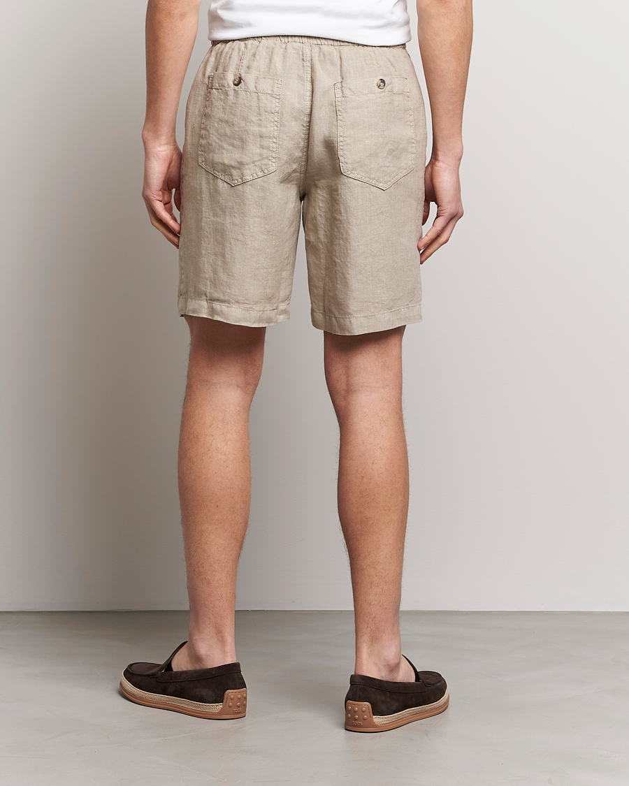 Mies | Shortsit | Altea | Linen Shorts Beige