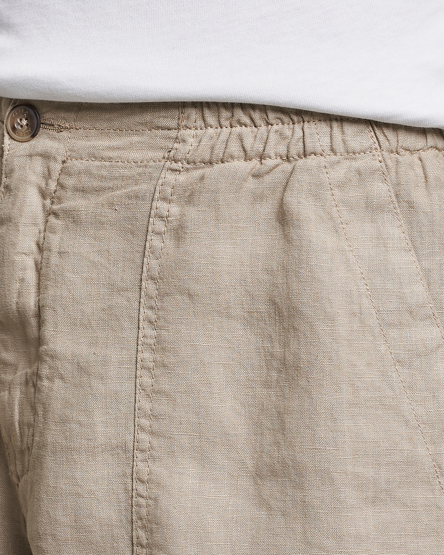 Mies | Shortsit | Altea | Linen Shorts Beige