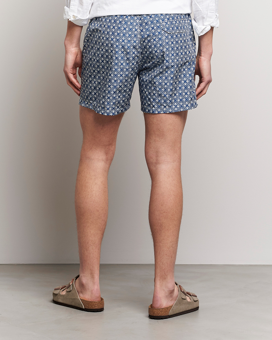 Mies | Uimahousut | Altea | Printed Swim Trunks Navy