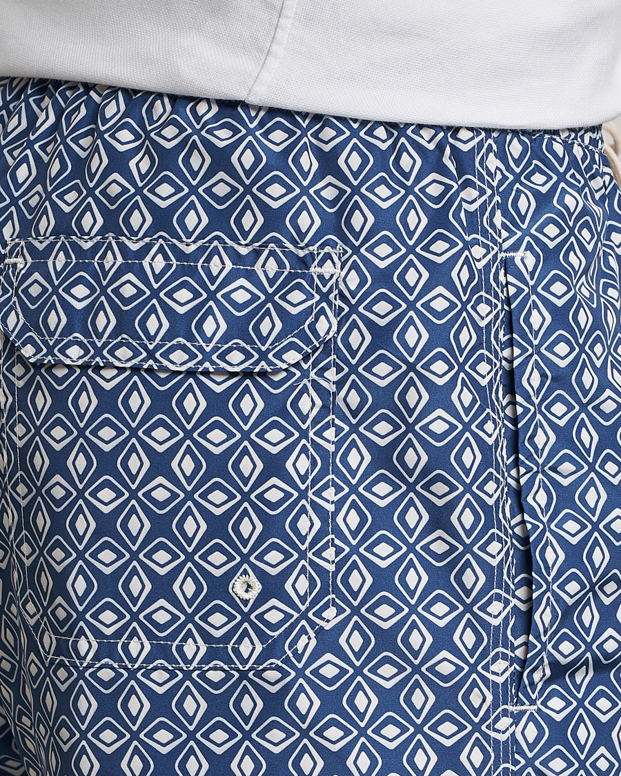 Mies | Uimahousut | Altea | Printed Swim Trunks Navy