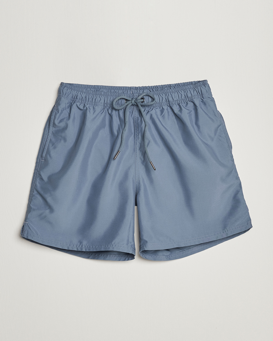 Mies | Uimahousut | Bread & Boxers | Swimshorts Smoky Blue