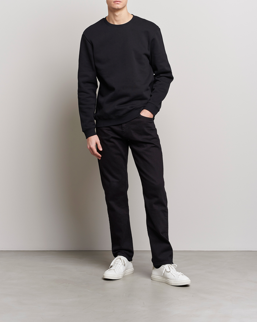 Mies | Puserot | Bread & Boxers | Loungewear Sweatshirt Black