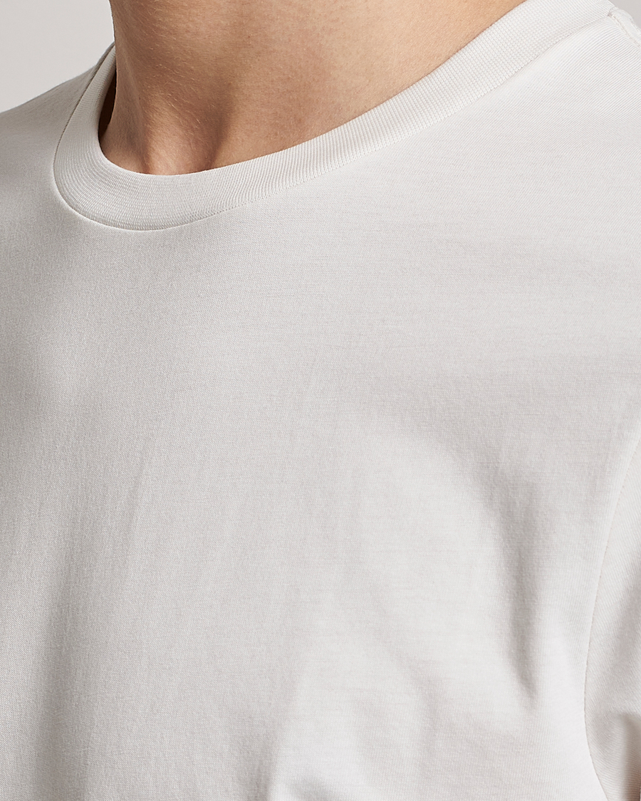 Mies | T-paidat | Bread & Boxers | Heavy Cotton Crew Neck Tee Ivory
