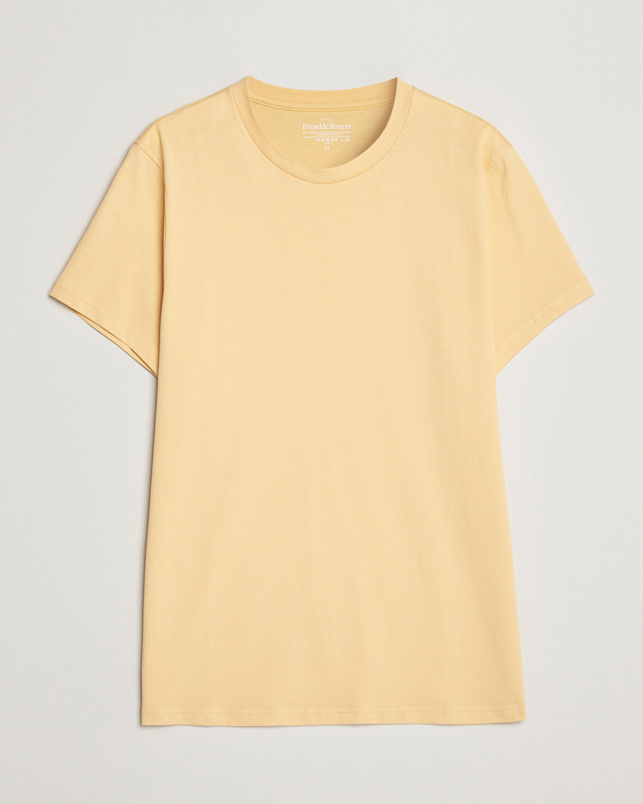 Mies | T-paidat | Bread & Boxers | Heavy Cotton Crew Neck Tee Sahara Sun