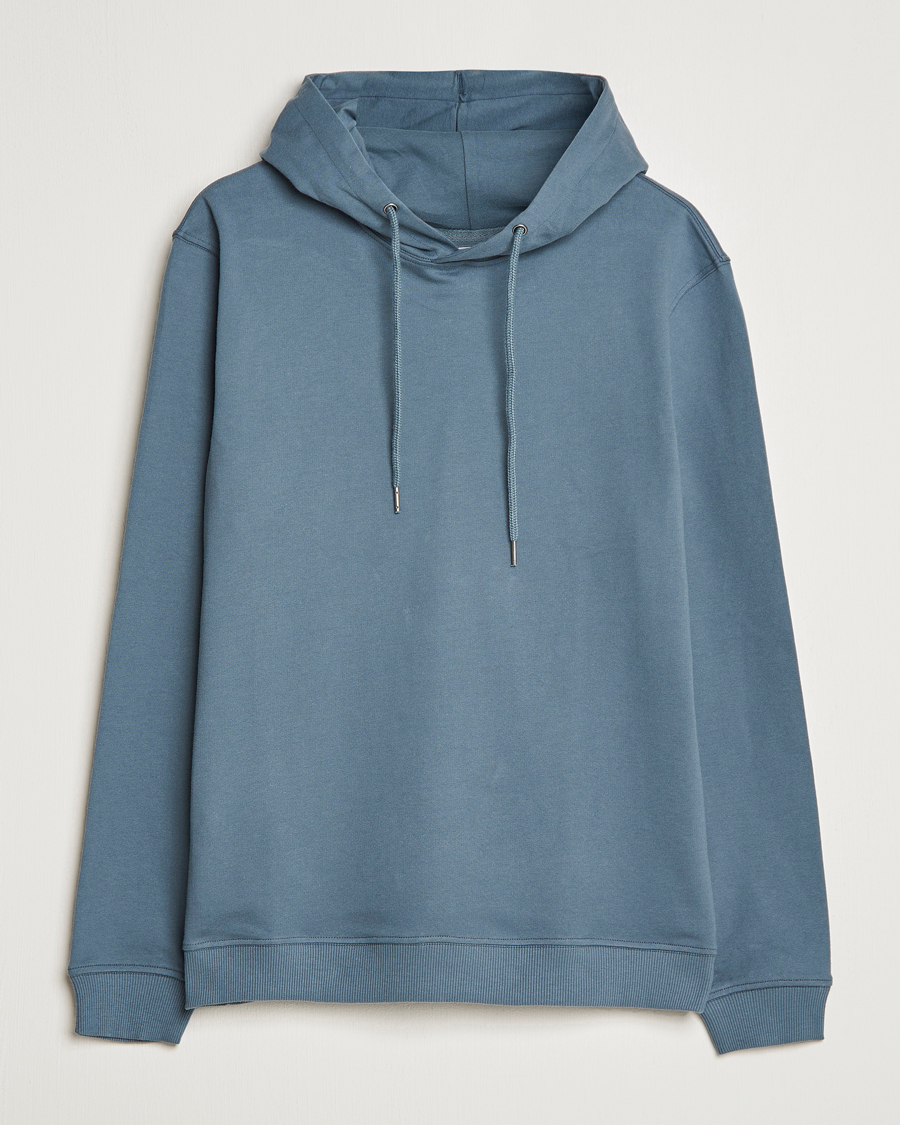 Mies | Puserot | Bread & Boxers | Loungwear Hoodie Smoky Blue
