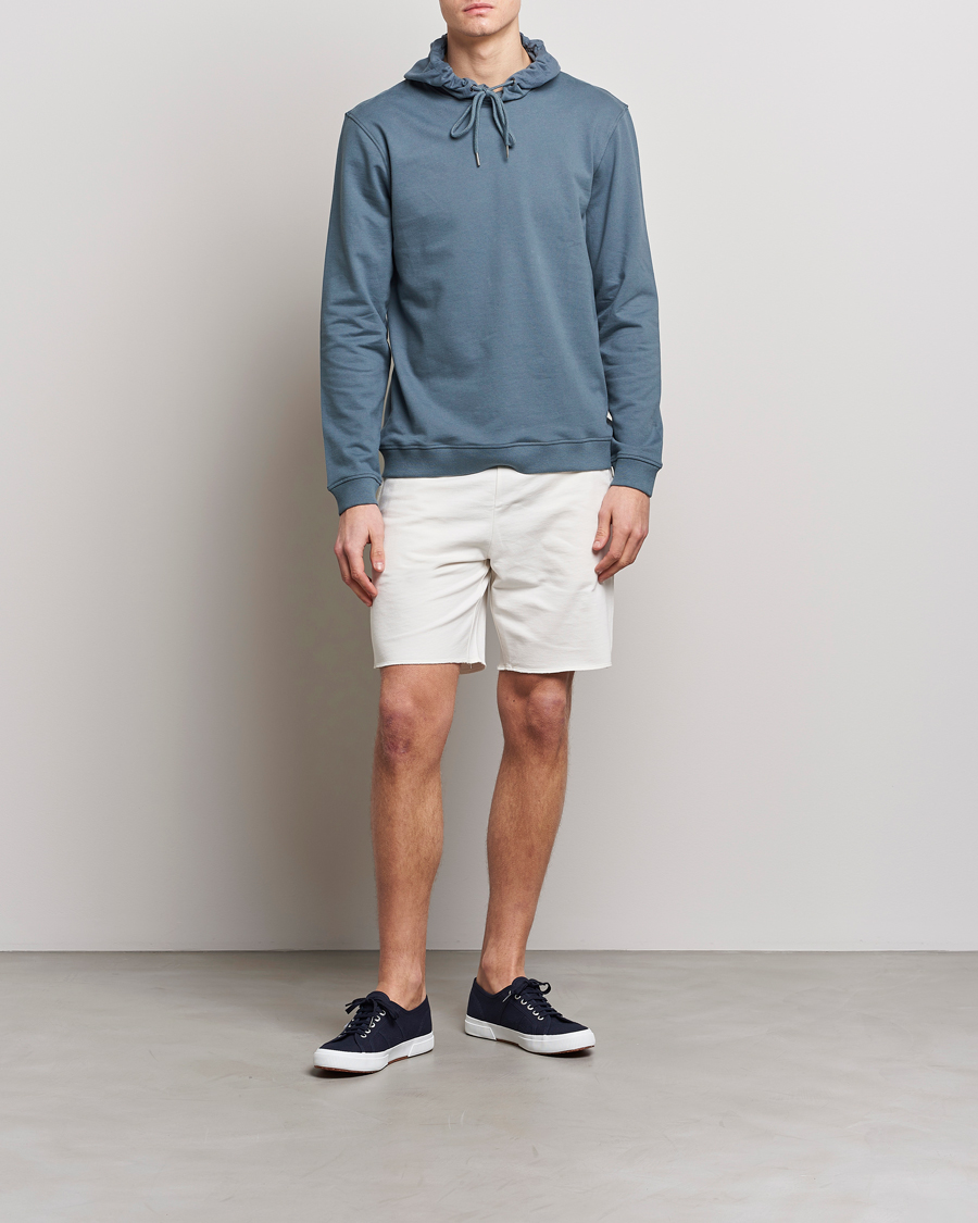 Mies | Puserot | Bread & Boxers | Loungwear Hoodie Smoky Blue