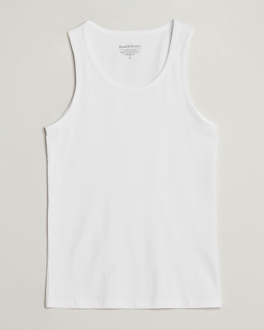 Mies | T-paidat | Bread & Boxers | 2-Pack Tank Top White
