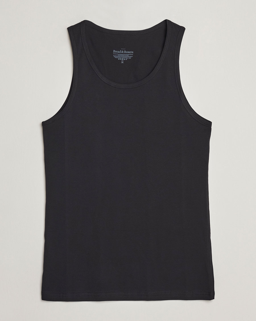 Mies | T-paidat | Bread & Boxers | 2-Pack Tank Top Black