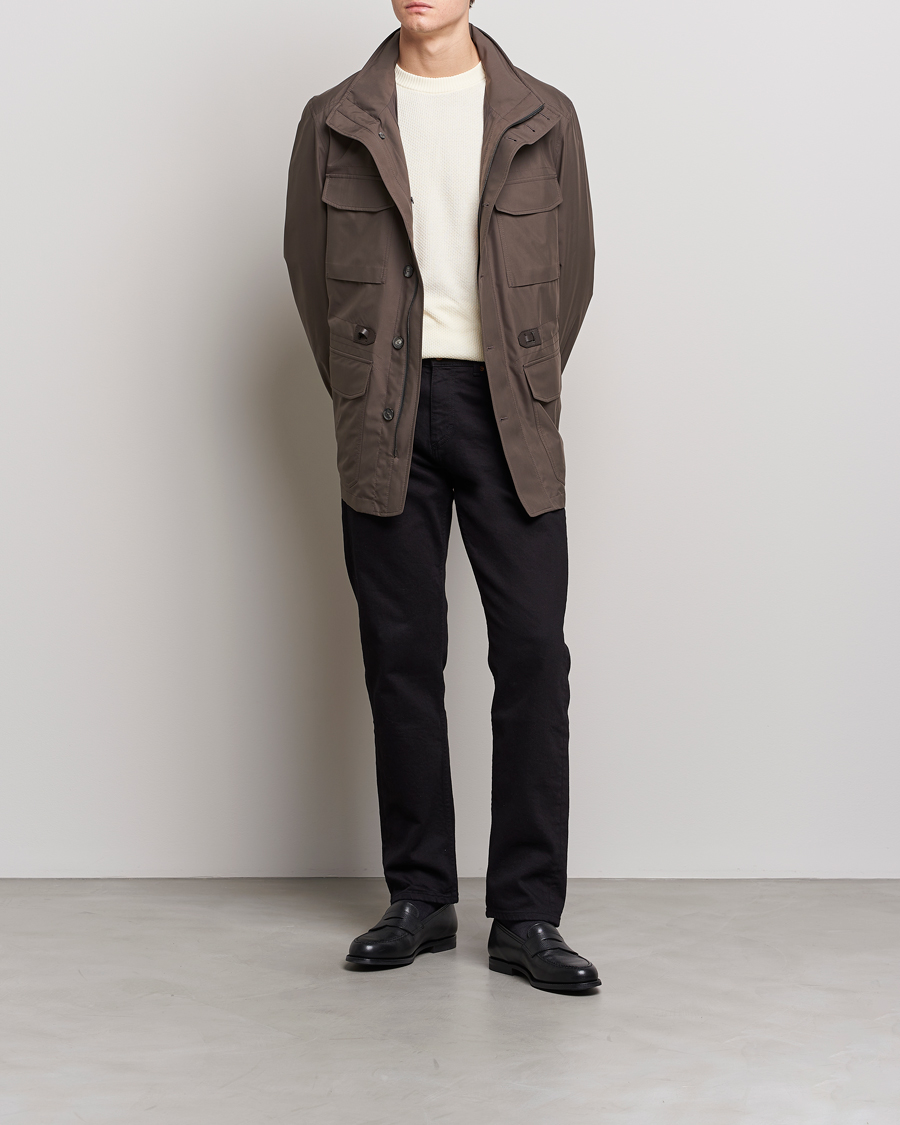 Mies | Takit | Brioni | Performa Silk Field Jacket Olive
