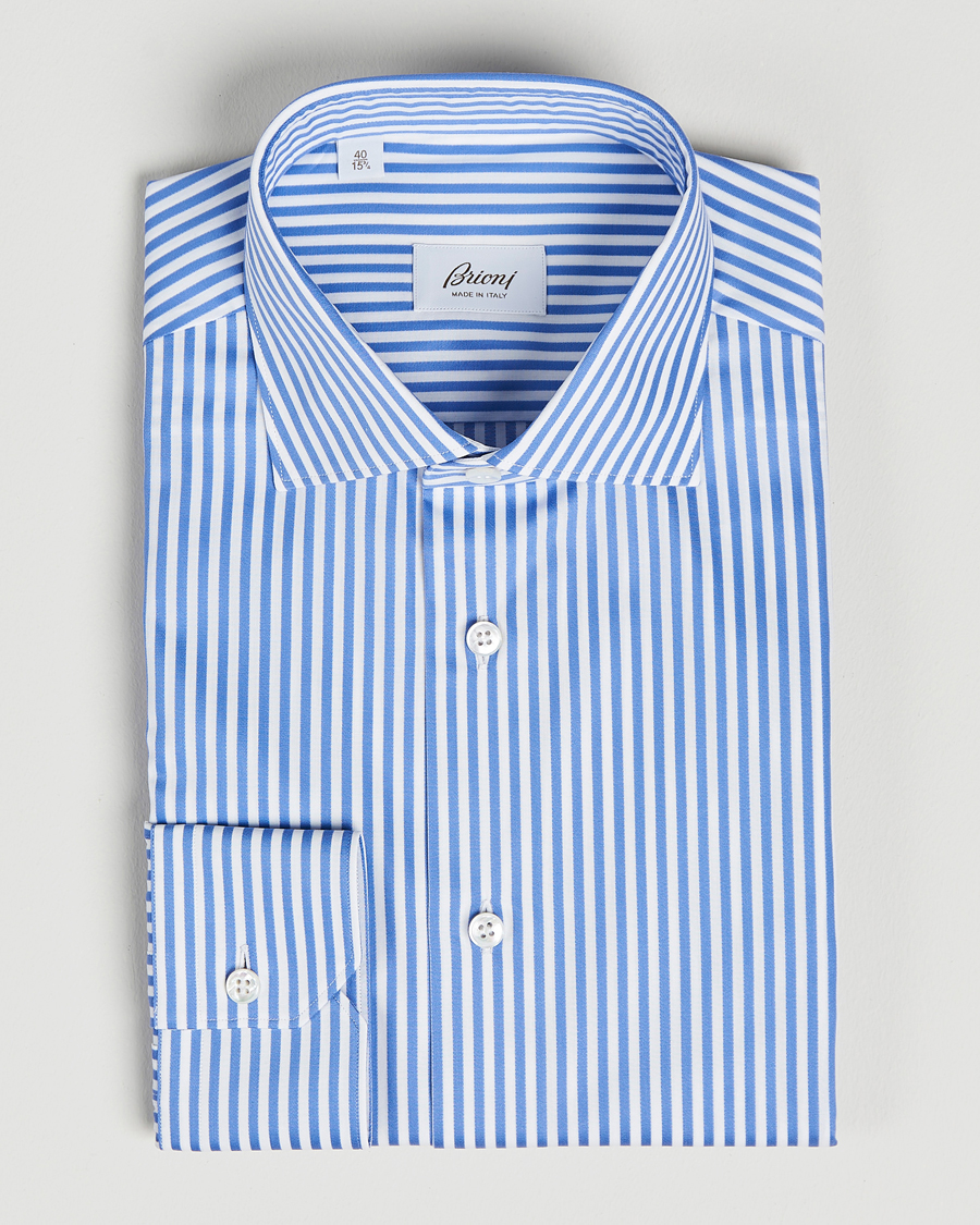 Mies | Kauluspaidat | Brioni | Slim Fit Dress Shirt Candy Stripe