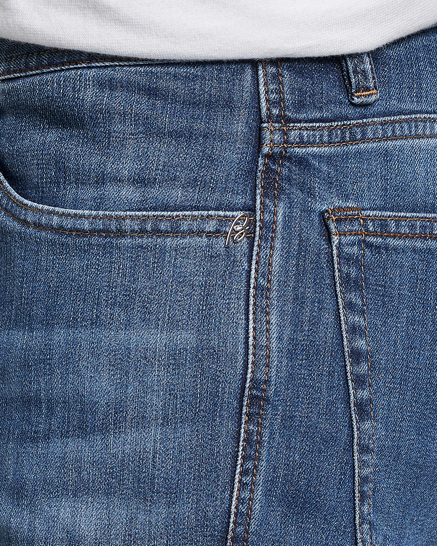 Mies | Farkut | Brioni | Slim Fit Denim Pants Blue Wash