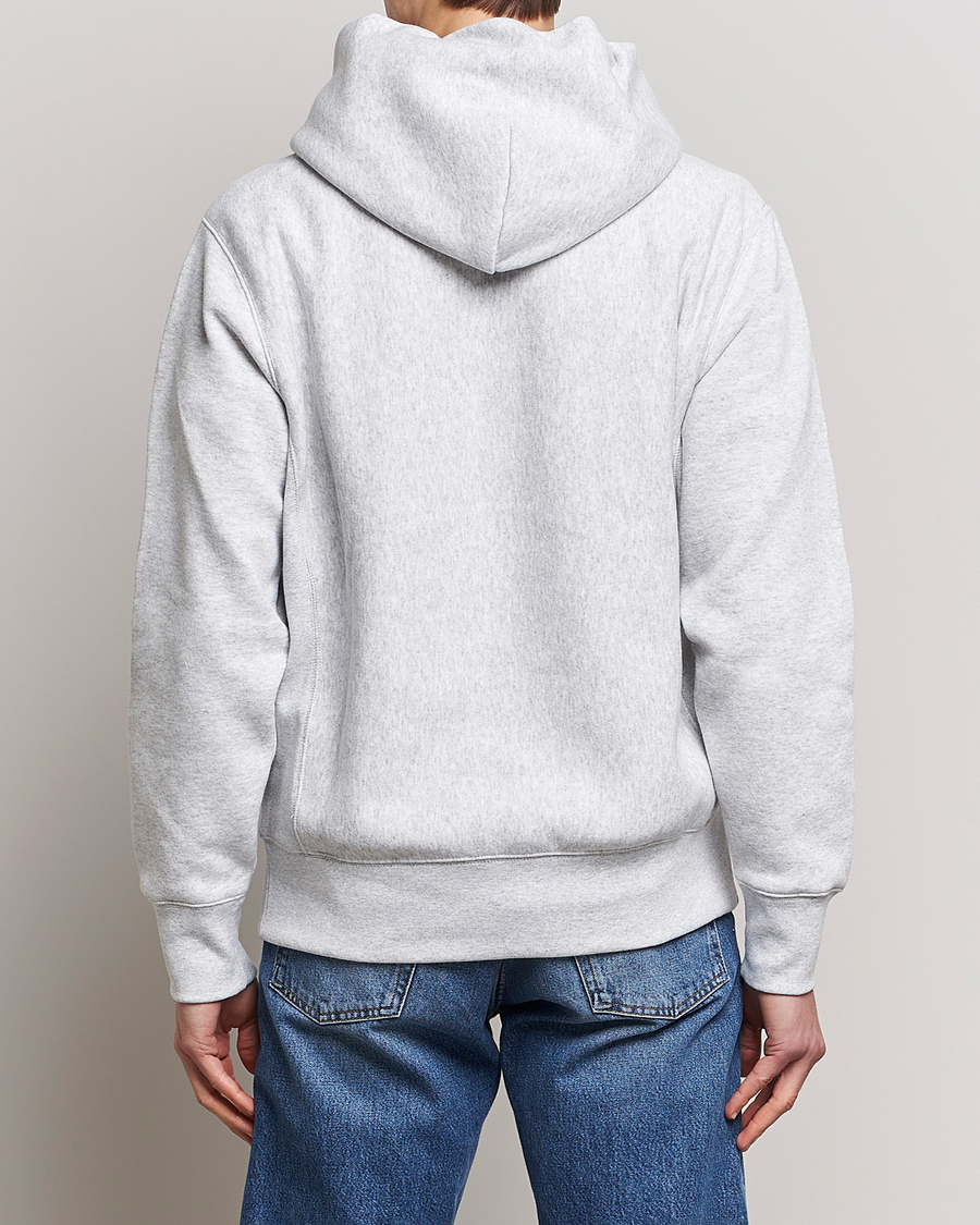 Mies | Puserot | Champion | Reverse Weave Soft Fleece Hood Grey Melange