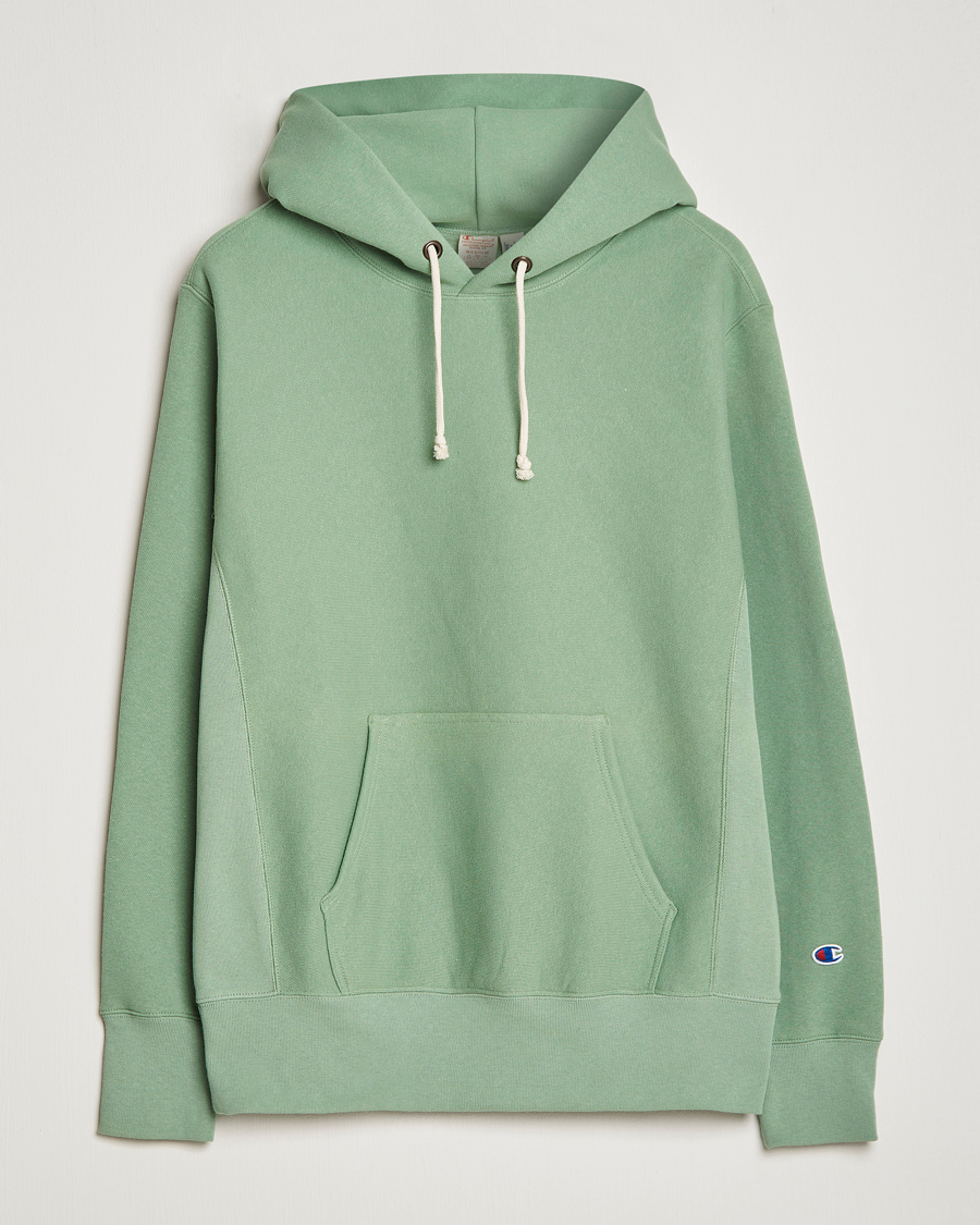 Mies | Puserot | Champion | Reverse Weave Soft Fleece Hood Loden Frost