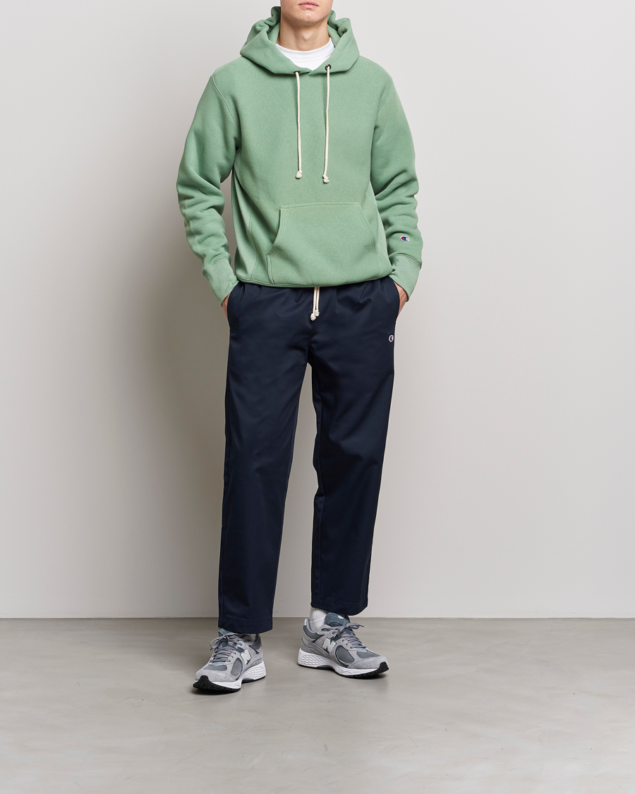 Mies | Puserot | Champion | Reverse Weave Soft Fleece Hood Loden Frost