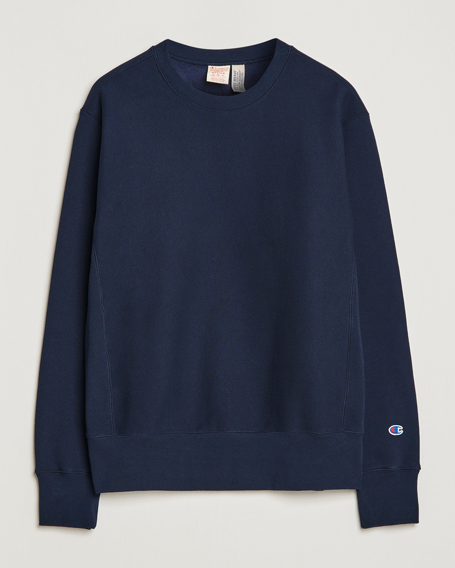 Mies | Puserot | Champion | Reverse Weave Soft Fleece Sweatshirt Navy