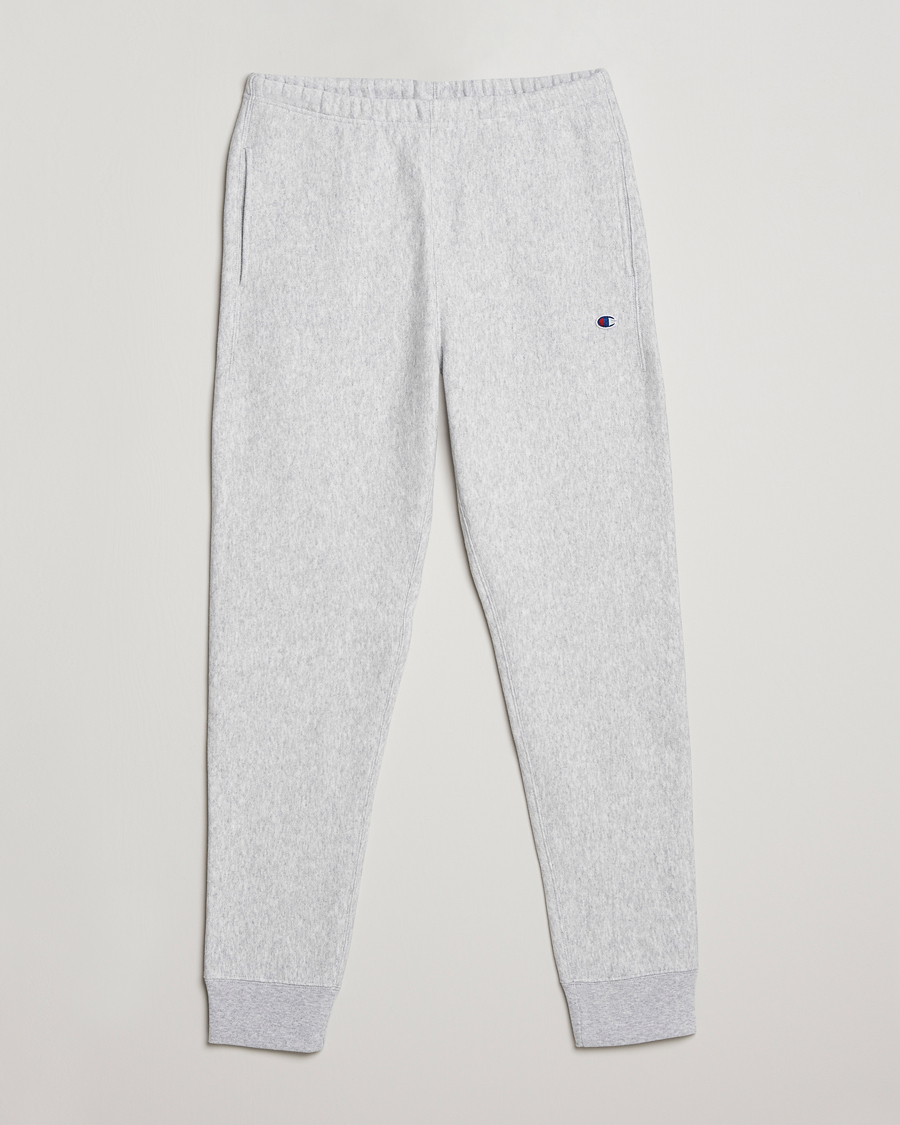 Mies | Housut | Champion | Reverse Weave Soft Fleece Sweatpants Grey Melange
