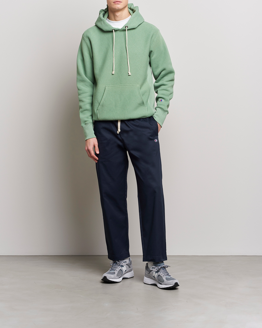 Mies | Housut | Champion | Straight Fit Twill Drawstring Pants Navy