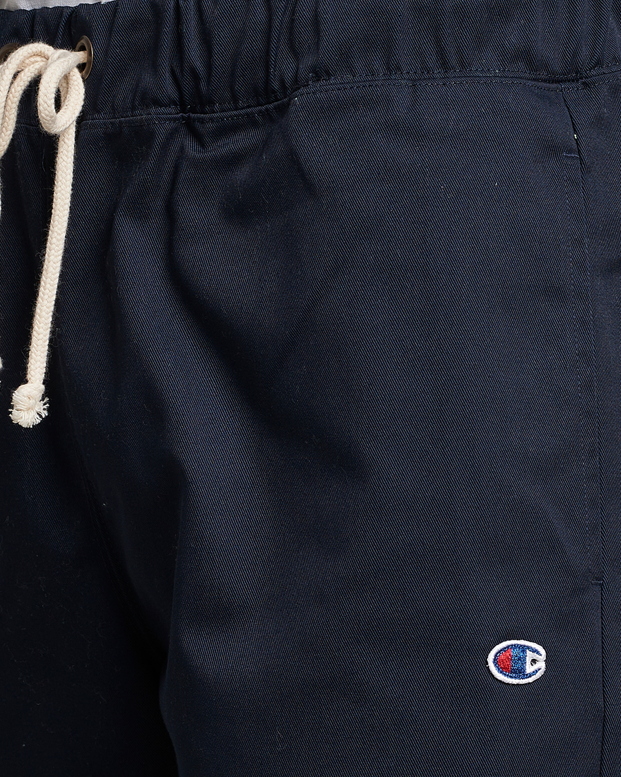 Mies | Housut | Champion | Straight Fit Twill Drawstring Pants Navy