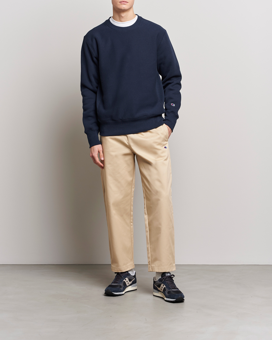 Mies | Housut | Champion | Straight Fit Twill Drawstring Pants Irish Cream