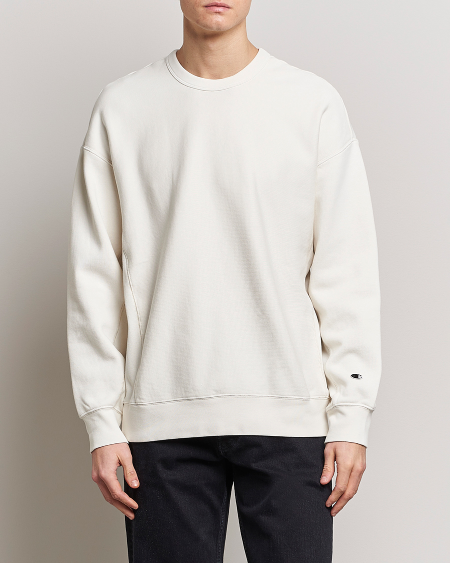 Mies |  | Champion | Heritage Garment Dyed Sweatshirt Egret