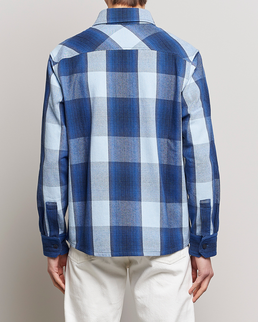Mies | Kauluspaidat | A.P.C. | Basile Shirt Jacket Blue Plaid