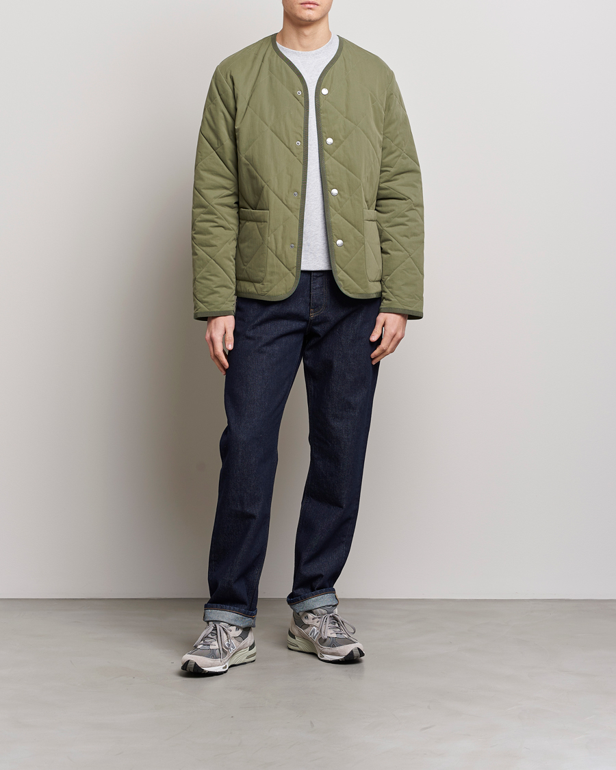 Mies | Takit | A.P.C. | Julien Quilted Jacket Olive
