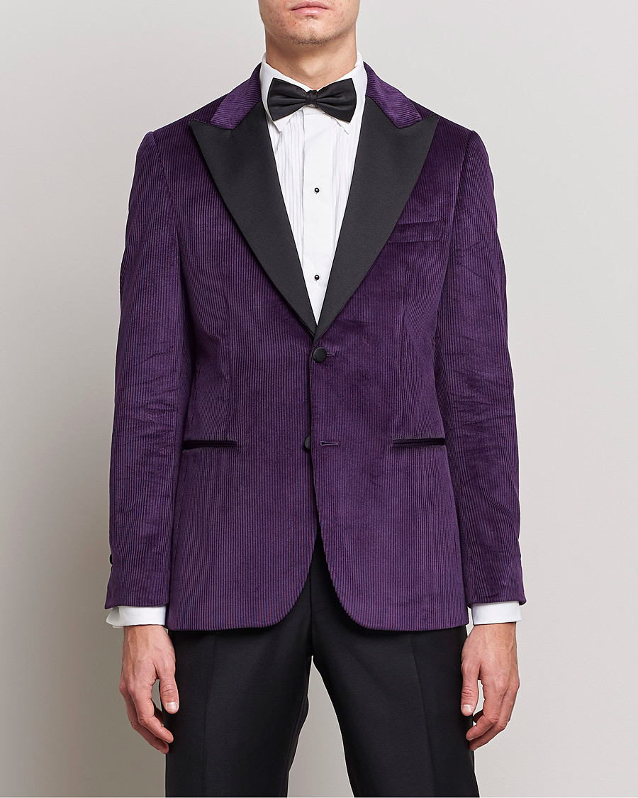 Mies |  | Morris Heritage | Carl Corduroy Dinner Jacket Purple