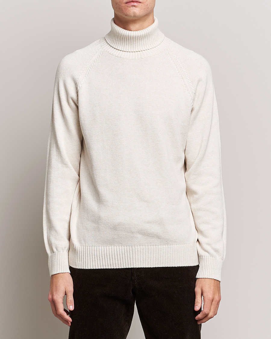 Mies | Poolot | Oscar Jacobson | Connery Cotton Rollneck Off White