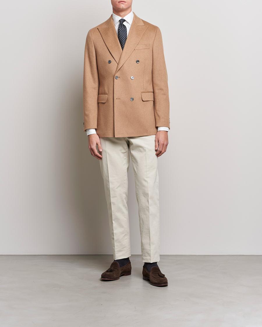 Mies | Pikkutakit | Oscar Jacobson | Farries Baby Camelhair DB Blazer Light Camel