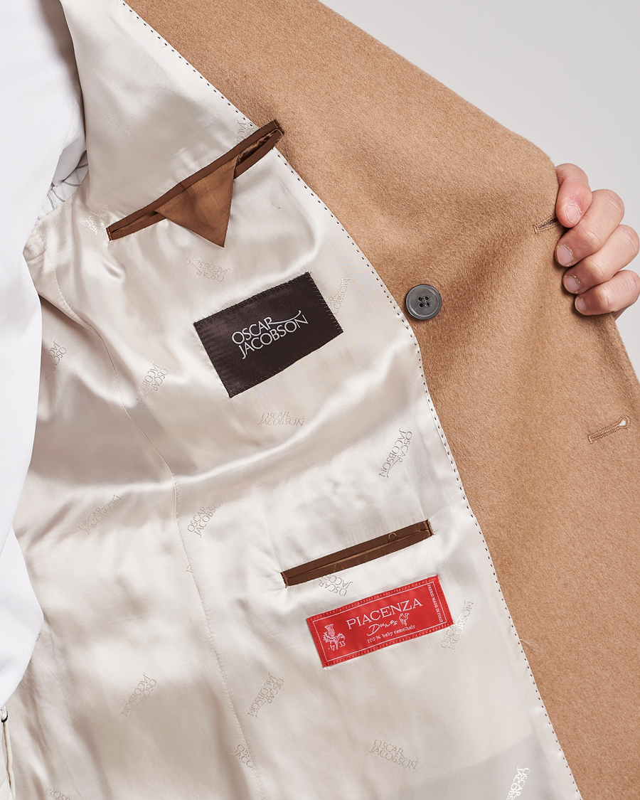 Mies | Pikkutakit | Oscar Jacobson | Farries Baby Camelhair DB Blazer Light Camel