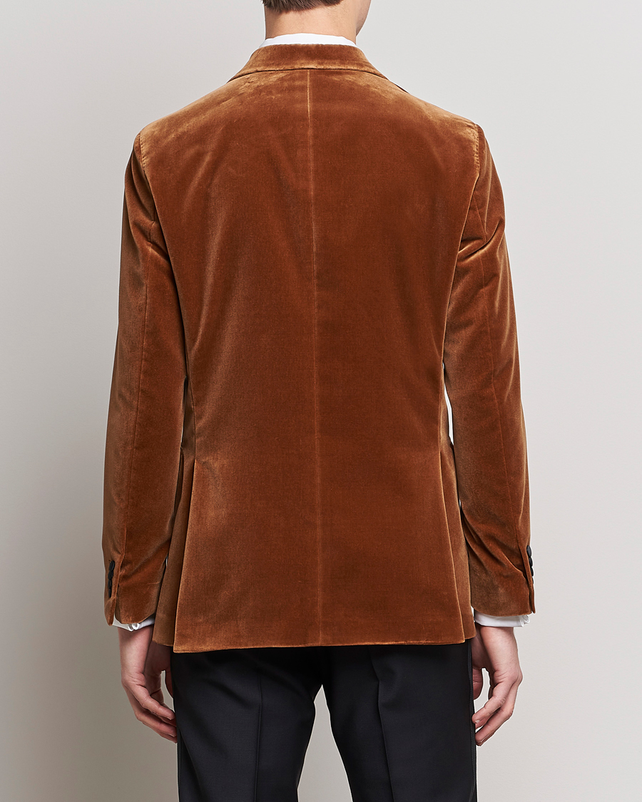 Mies | Pikkutakit | Oscar Jacobson | Farris Tuxedo Velvet DB Blazer Brown