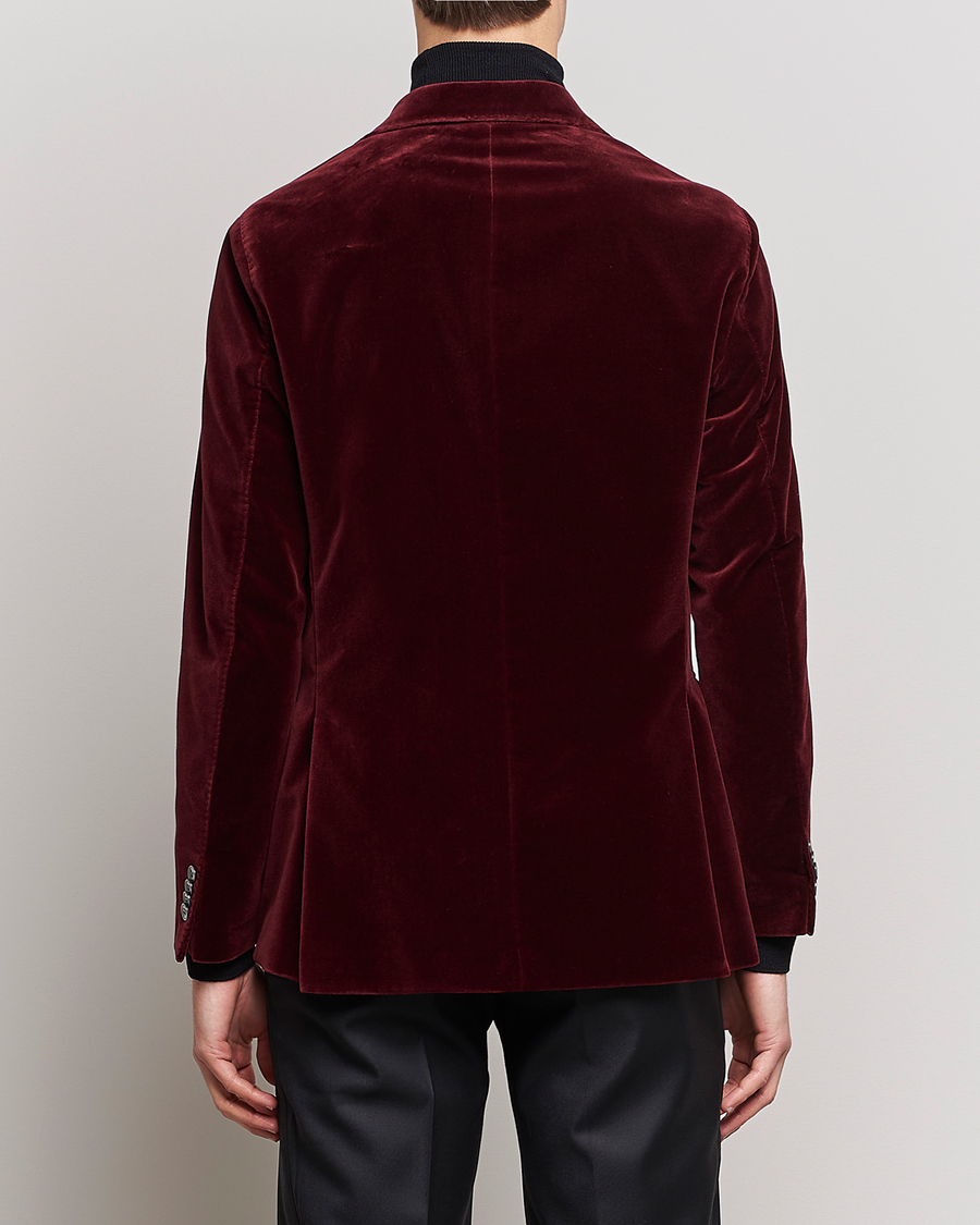 Mies | Pikkutakit | Oscar Jacobson | Fogerty Velvet Blazer Wine