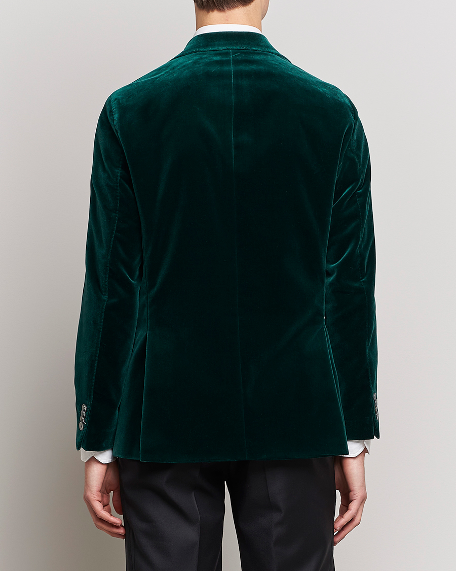 Mies | Pikkutakit | Oscar Jacobson | Fogerty Velvet Blazer Green