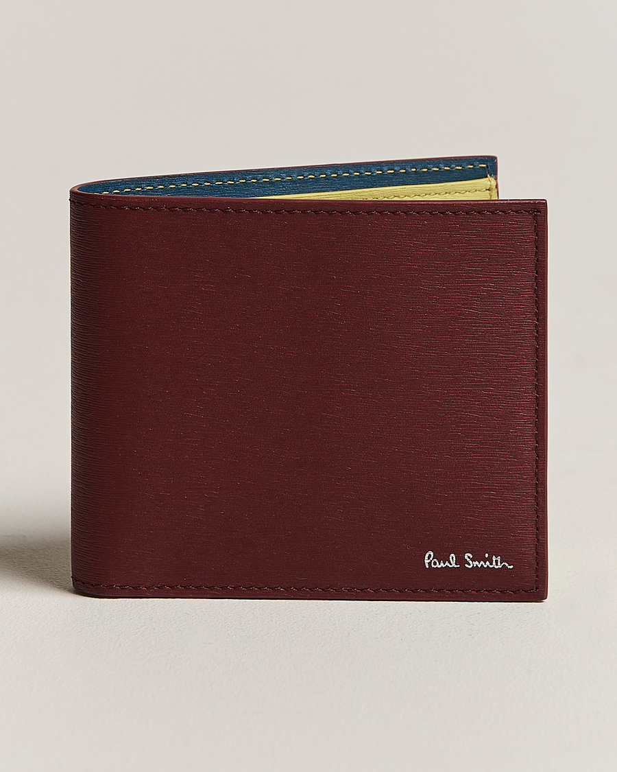 Mies | Paul Smith Color Leather Wallet Wine Red | Paul Smith | Color Leather Wallet Wine Red
