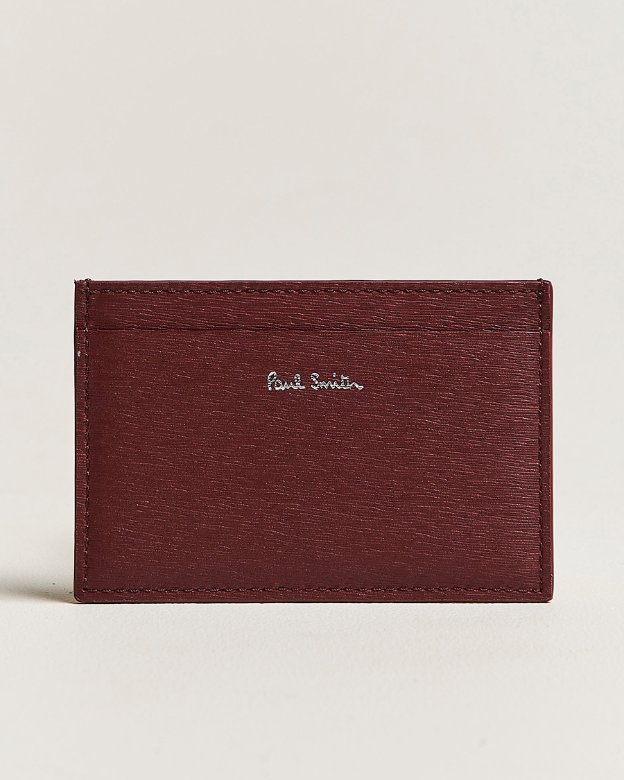 Mies | Paul Smith Color Leather Cardholder Wine Red | Paul Smith | Color Leather Cardholder Wine Red