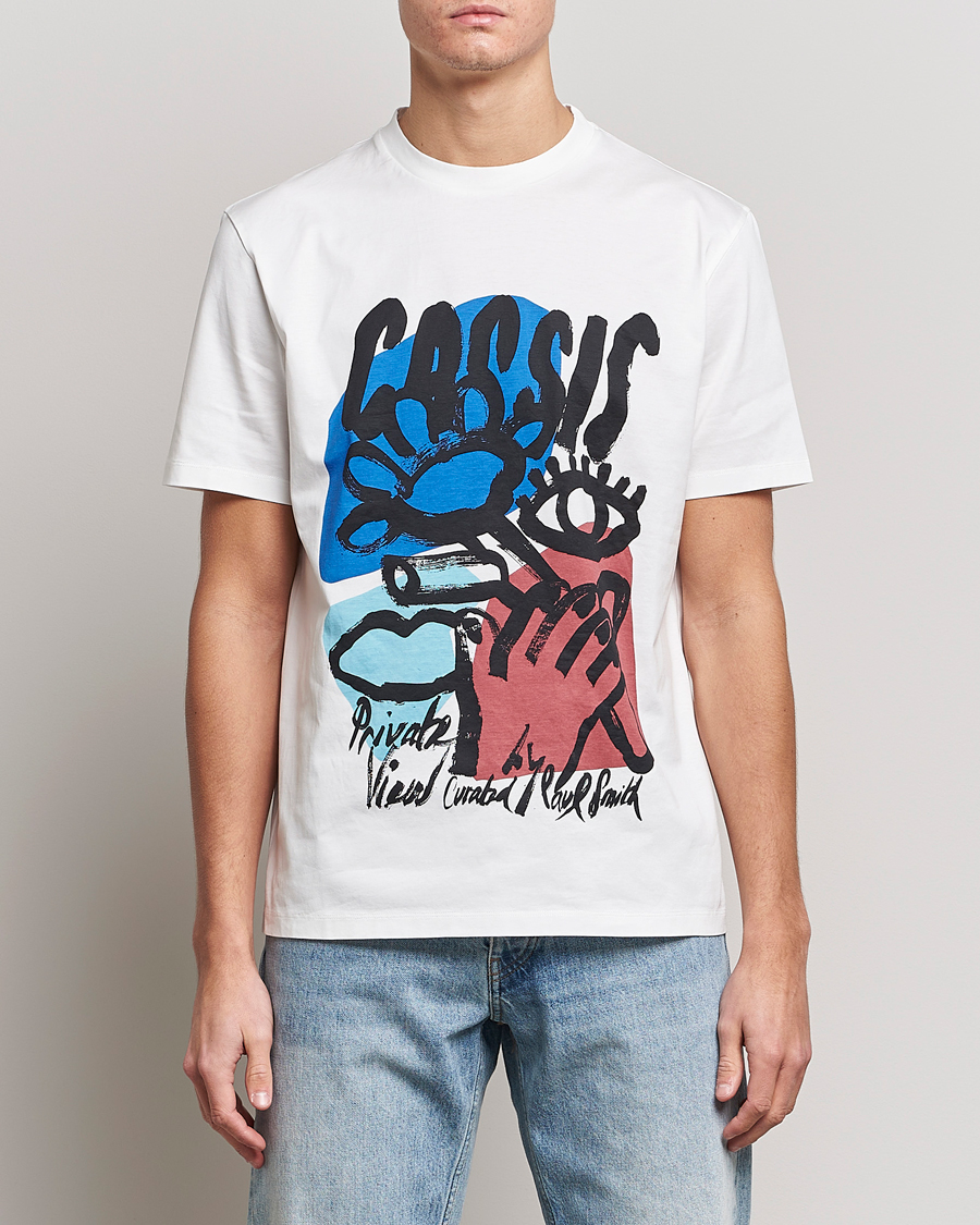 Mies |  | Paul Smith | Cassis Print T-Shirt White
