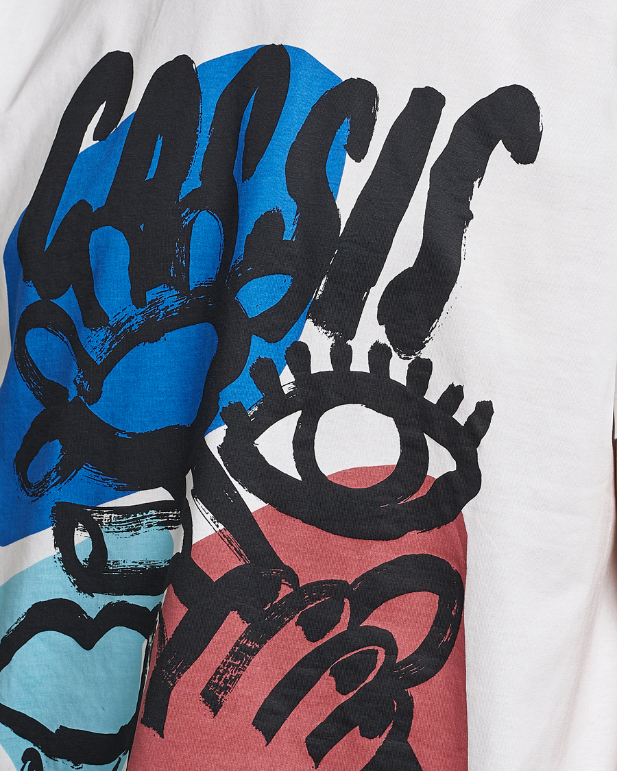 Mies | T-paidat | Paul Smith | Cassis Print T-Shirt White