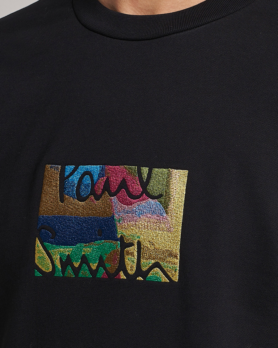 Mies | Puserot | Paul Smith | Emroidered Sweatshirt Black
