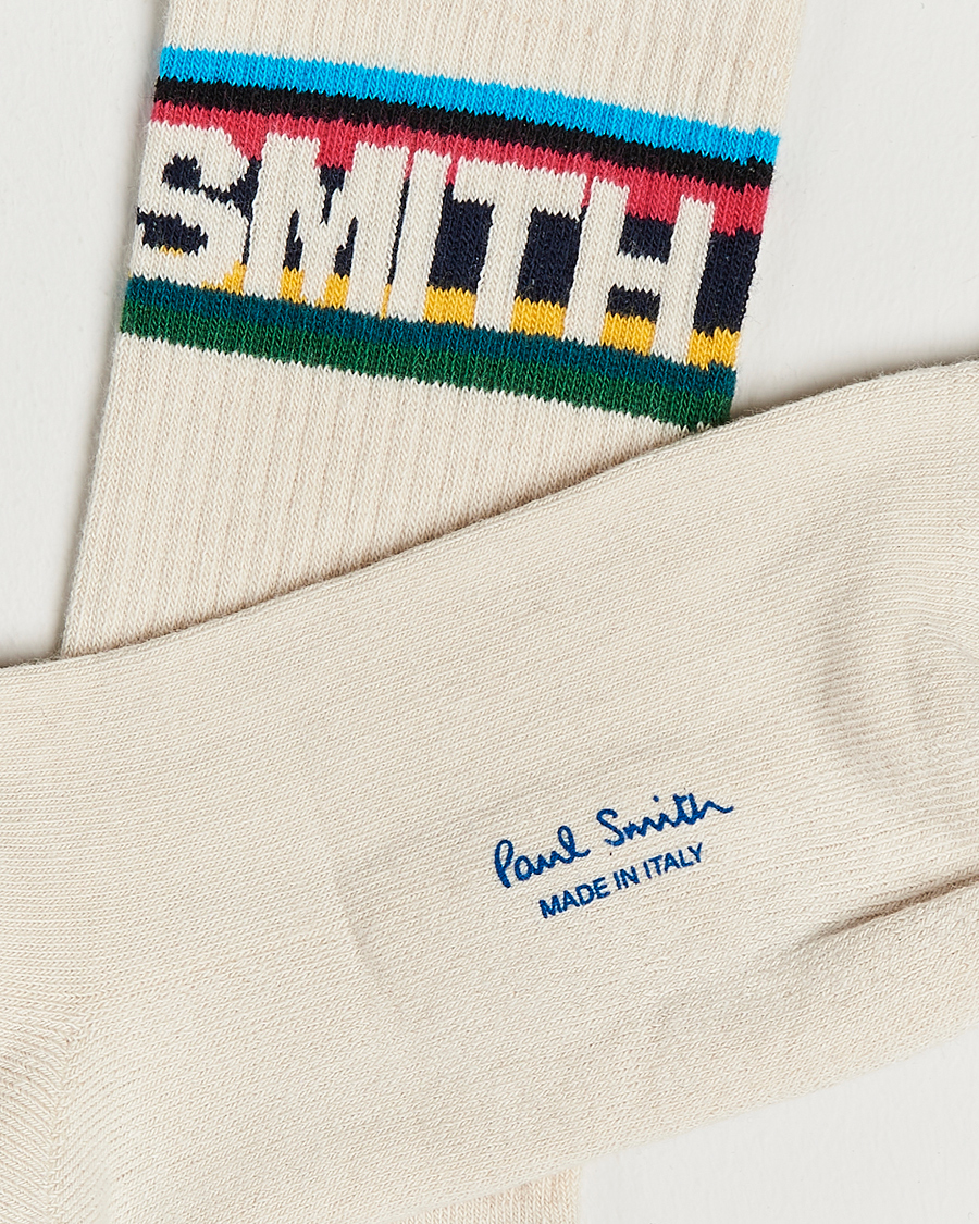 Mies |  | Paul Smith | Ari Logo Sock Off White