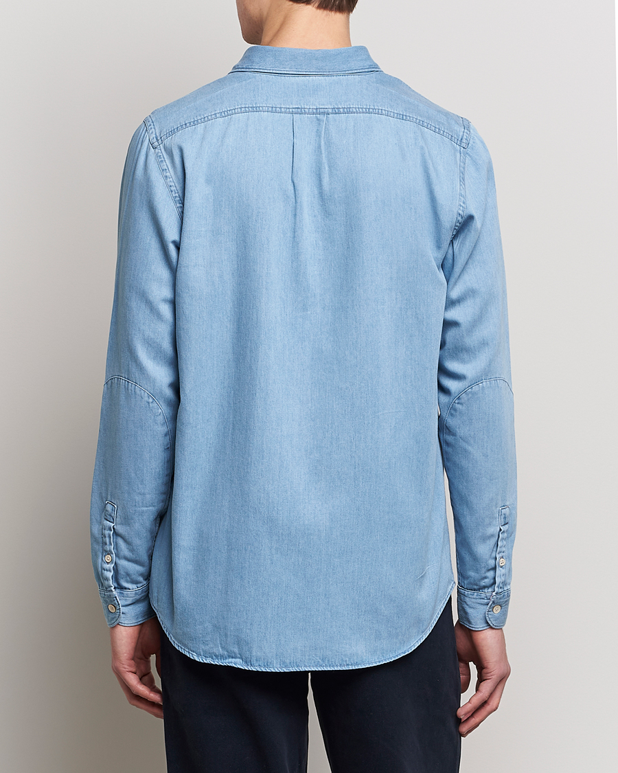 Mies | Kauluspaidat | PS Paul Smith | Regular Fit Denim Shirt Light Blue