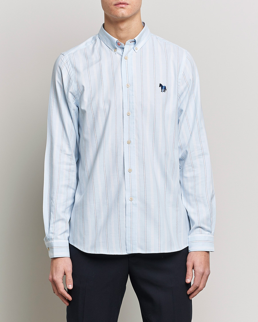 Mies | Paul Smith | PS Paul Smith | Cotton Regular Fit Shirt Blue