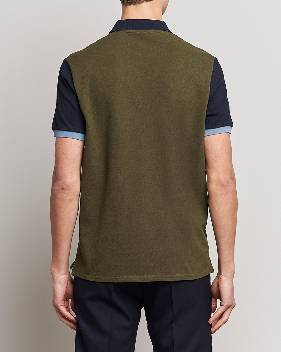 Mies | Pikeet | PS Paul Smith | Organic Cotton Pique Green/Navy