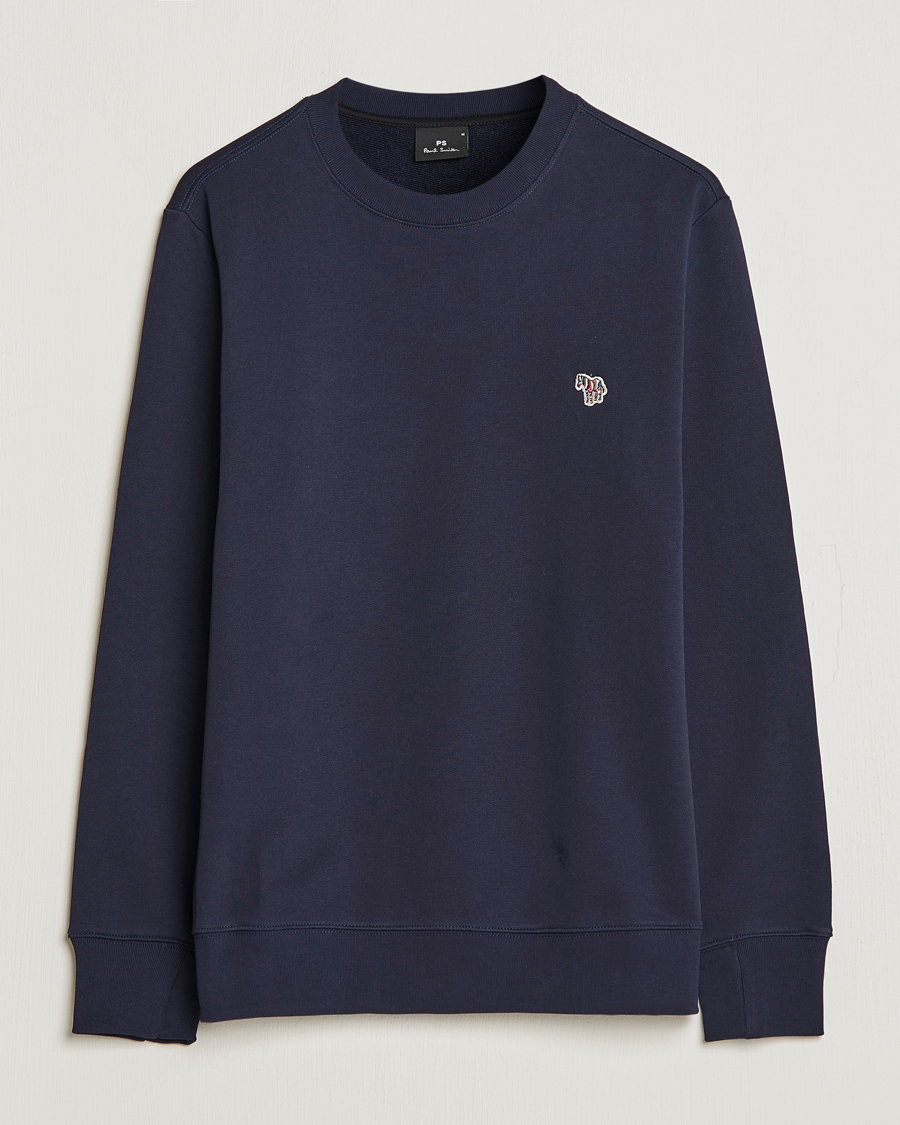 Mies | Puserot | PS Paul Smith | Zebra Organic Cotton Sweatshirt Navy